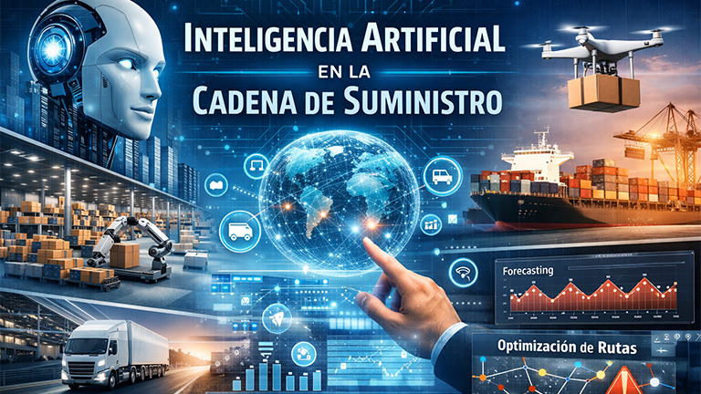 inteligencia artificial cadena de suministro logistica